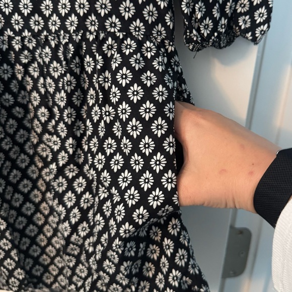 Joie Hagi Long-Sleeve Printed Short Dress - Picture 10 of 10